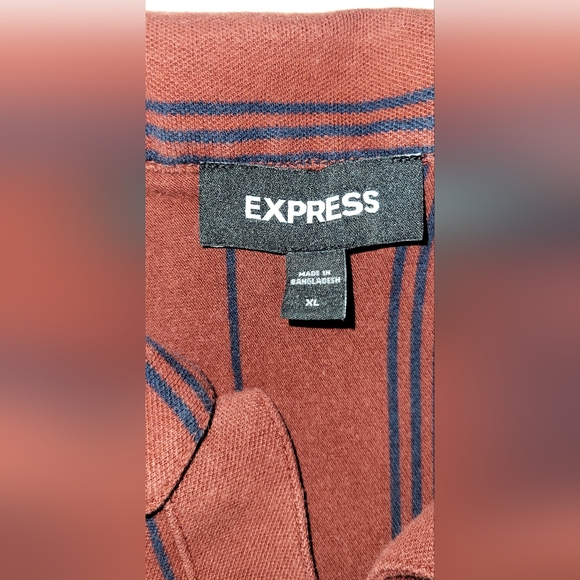 Men's Size XL Express Polo shirt Used good condition - Picture 4 of 5